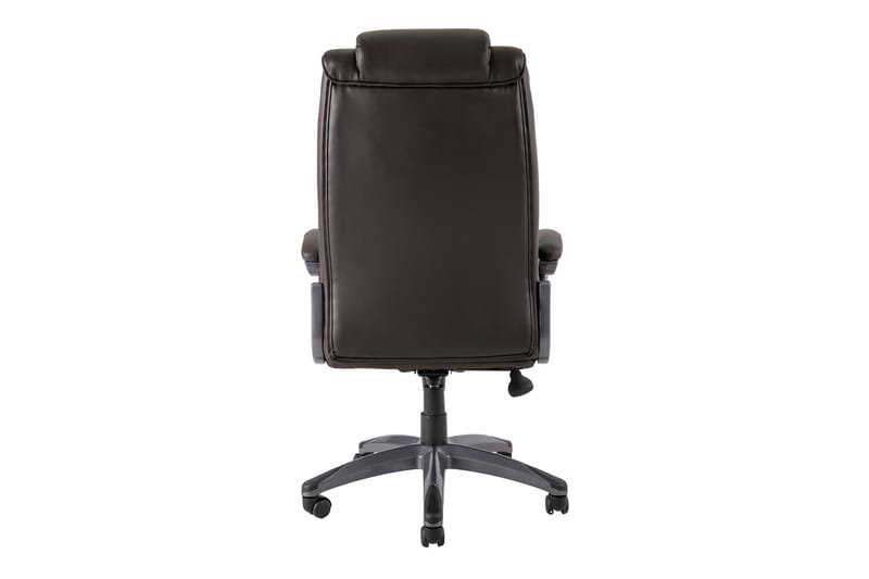 Kontorstol CALVIN 81x65xH114-1215cm farve: brun - Møbler - Stole & lænestole - Kontorstole & skrivebordsstole