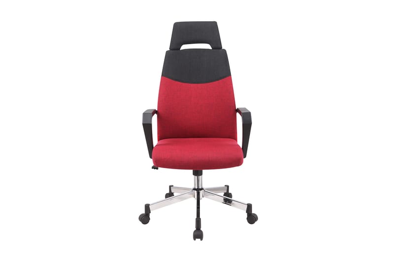 Kontorstol DOMINIC 58x59xH1135-121 rød / sort - Kontorstole & skrivebordsstole
