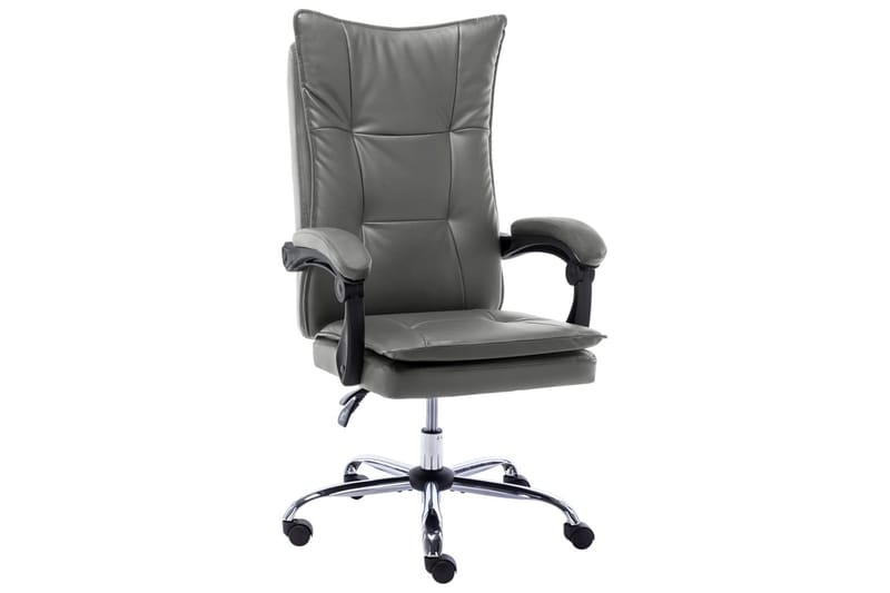 kontorstol kunstlæder antracitgrå - Antracit - Kontorstole & skrivebordsstole