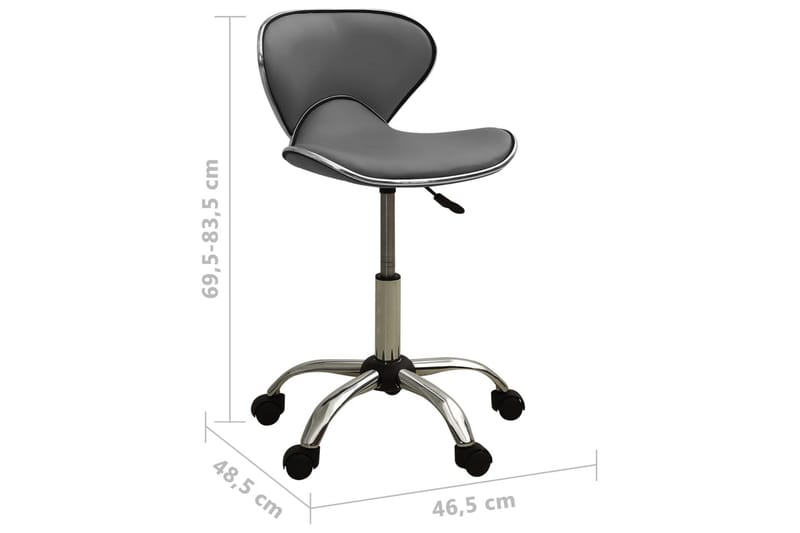 kontorstol kunstlæder grå - Grå - Kontorstole & skrivebordsstole