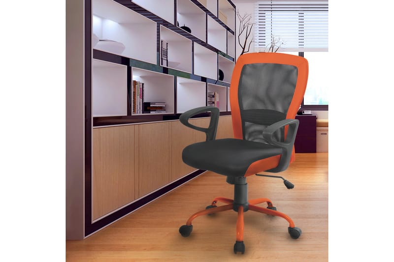 Kontorstol LENO 60x57xH91 / 985 cm farve: grå - Møbler - Stole & lænestole - Kontorstole & skrivebordsstole