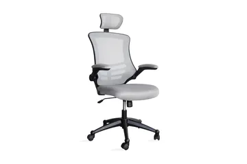 Kontorstol RAGUSA 665xD51xH117-126cm grå - Møbler - Stole & lænestole - Kontorstole & skrivebordsstole