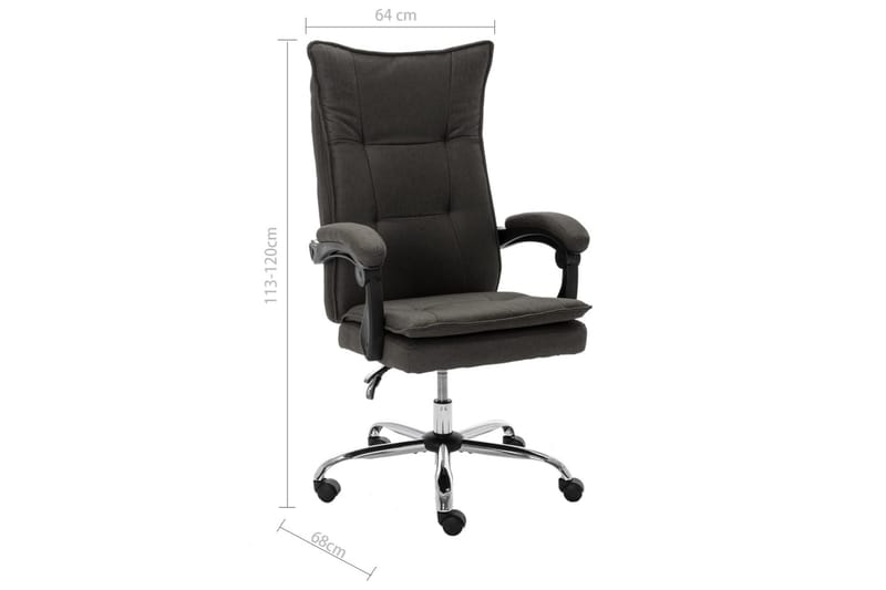 kontorstol stof grå - Grå - Kontorstole & skrivebordsstole