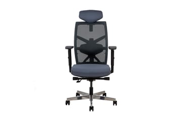 Kontorstol TUNE 70x70xH111-128cm farve: grå - Møbler - Stole & lænestole - Kontorstole & skrivebordsstole