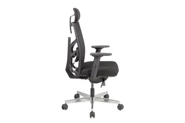 Kontorstol TUNE 70x70xH111-128cm farve: sort - Møbler - Stole & lænestole - Kontorstole & skrivebordsstole