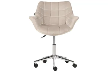 Kontorstol Labelle Beige - Beige - Møbler - Stole & lænestole - Kontorstole & skrivebordsstole