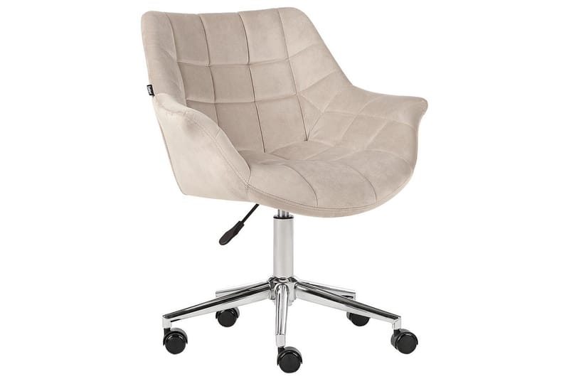 Kontorstol Labelle Beige - Beige - Møbler - Stole & lænestole - Kontorstole & skrivebordsstole