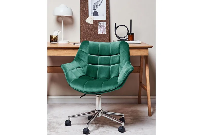 Kontorstol Labelle Grøn - Grøn - Møbler - Stole & lænestole - Kontorstole & skrivebordsstole