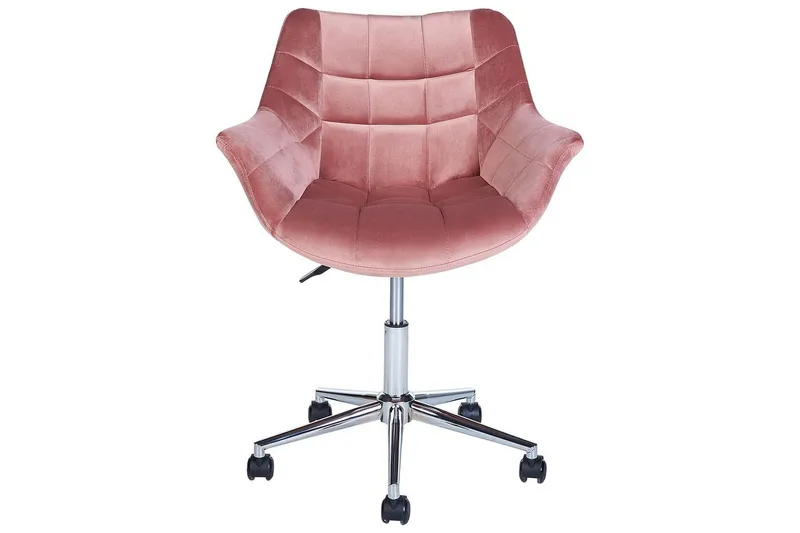 Kontorstol Labelle Rosa - Rosa - Møbler - Stole & lænestole - Kontorstole & skrivebordsstole