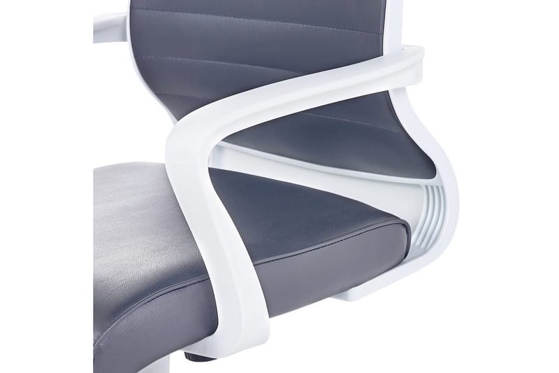 Kontorstol Leader Grå/hvid - Grå/hvid - Møbler - Stole & lænestole - Kontorstole & skrivebordsstole