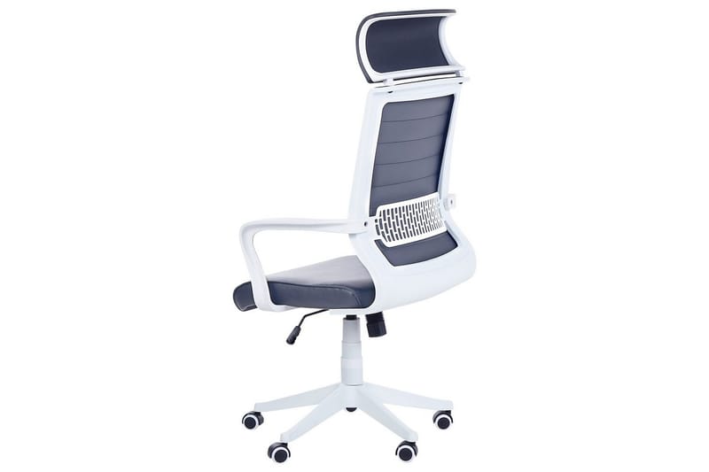 Kontorstol Leader Grå/hvid - Grå/hvid - Møbler - Stole & lænestole - Kontorstole & skrivebordsstole
