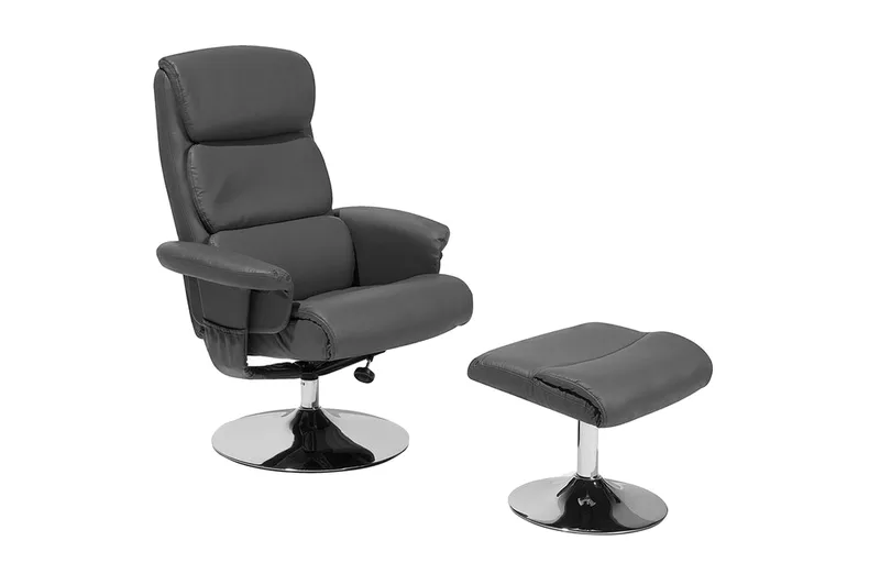 Legend Hvilstol med fodskammel, Grå