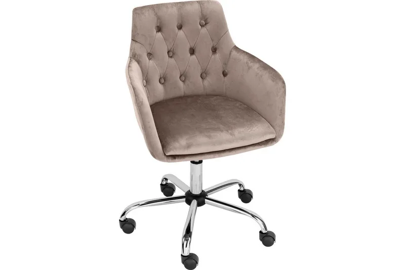 Kontorstol Loft24 Kontorstol Perry taupe Taupe, undefined