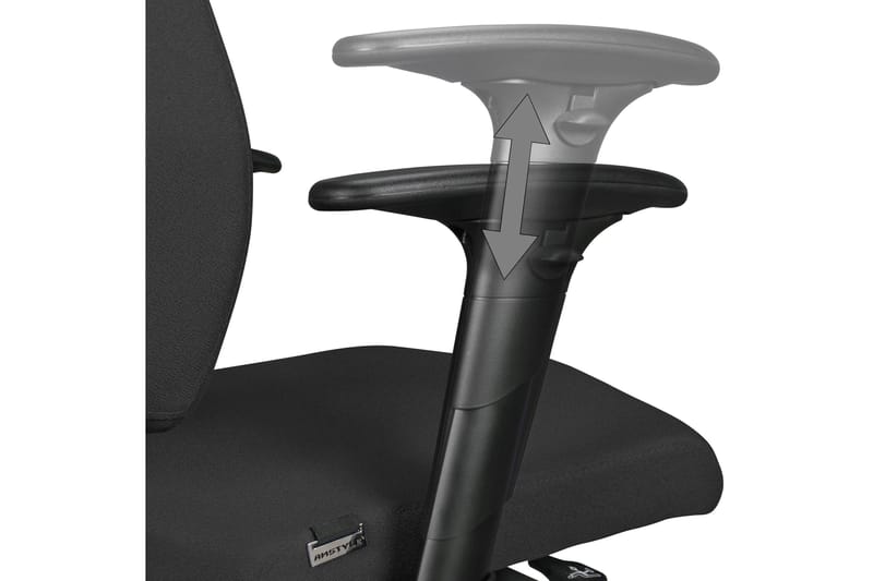 Lomelino kontorstol - Sort - Møbler - Stole & lænestole - Kontorstole & skrivebordsstole