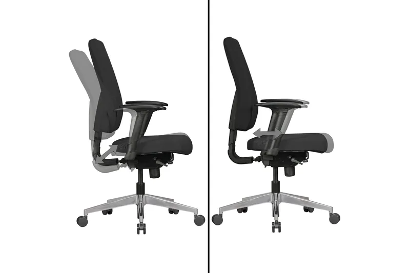 Lomelino kontorstol - Sort - Møbler - Stole & lænestole - Kontorstole & skrivebordsstole