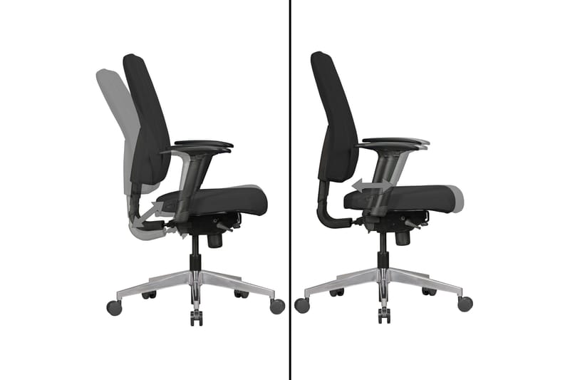 Lomelino kontorstol - Sort - Møbler - Stole & lænestole - Kontorstole & skrivebordsstole