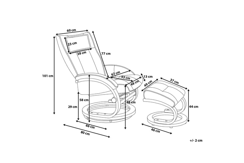 Majestic kontorstol - Beige - Møbler - Stole & lænestole - Lænestole - Massagestol