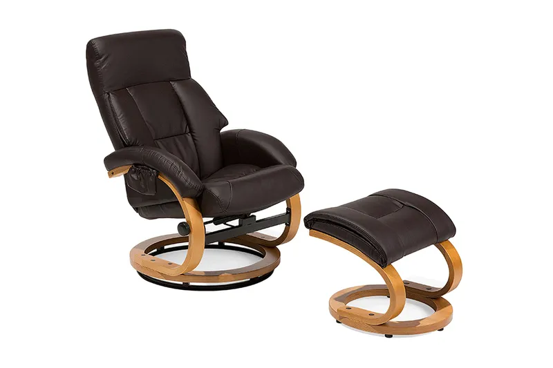 Massagefåtölj Brun