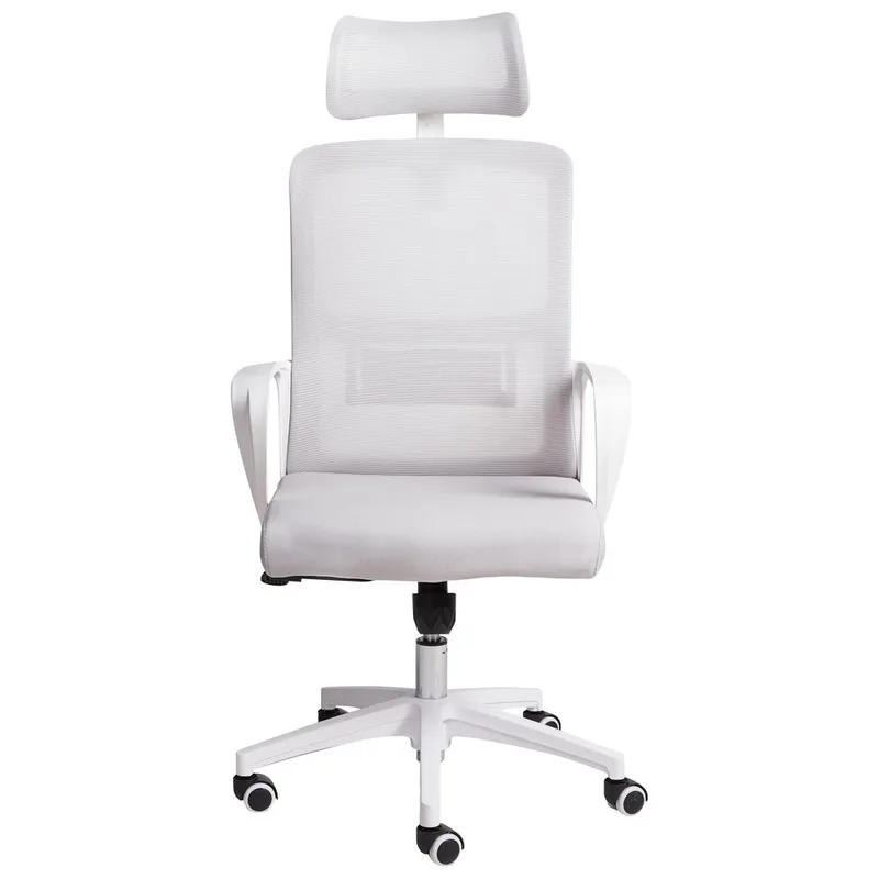 Kontorstol Monarch - Grå, Hvid - Møbler - Stole & lænestole - Kontorstole & skrivebordsstole