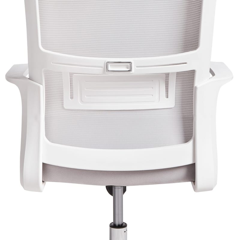 Kontorstol Monarch - Grå, Hvid - Møbler - Stole & lænestole - Kontorstole & skrivebordsstole