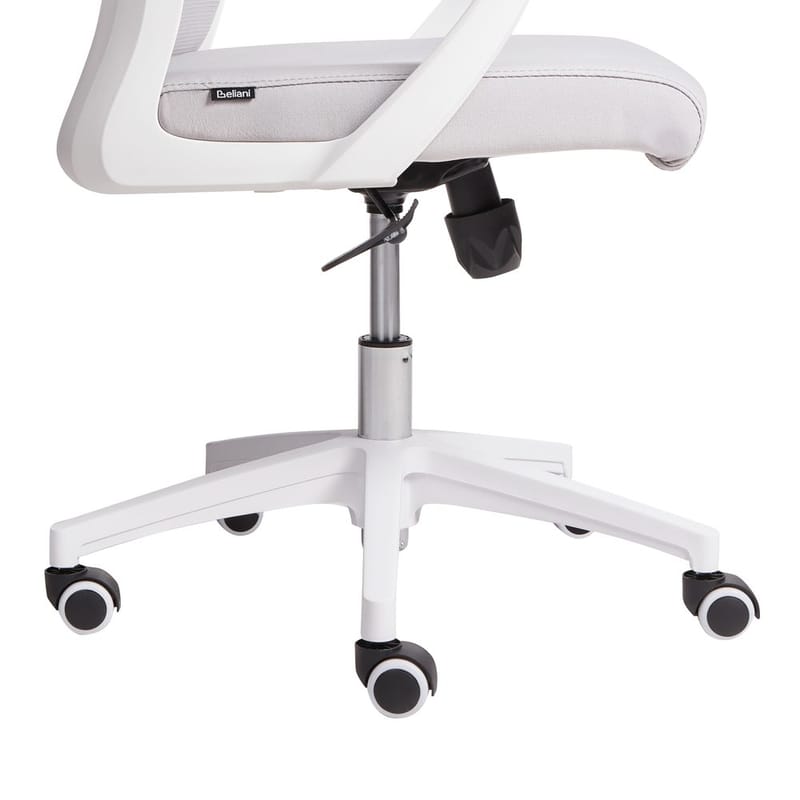 Kontorstol Monarch - Grå, Hvid - Møbler - Stole & lænestole - Kontorstole & skrivebordsstole