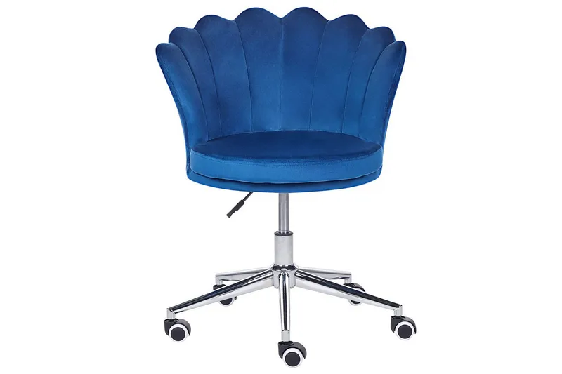 Kontorstol Monticello Blå/sort/sølv - Bl å/sort/sølv - Møbler - Stole & lænestole - Kontorstole & skrivebordsstole