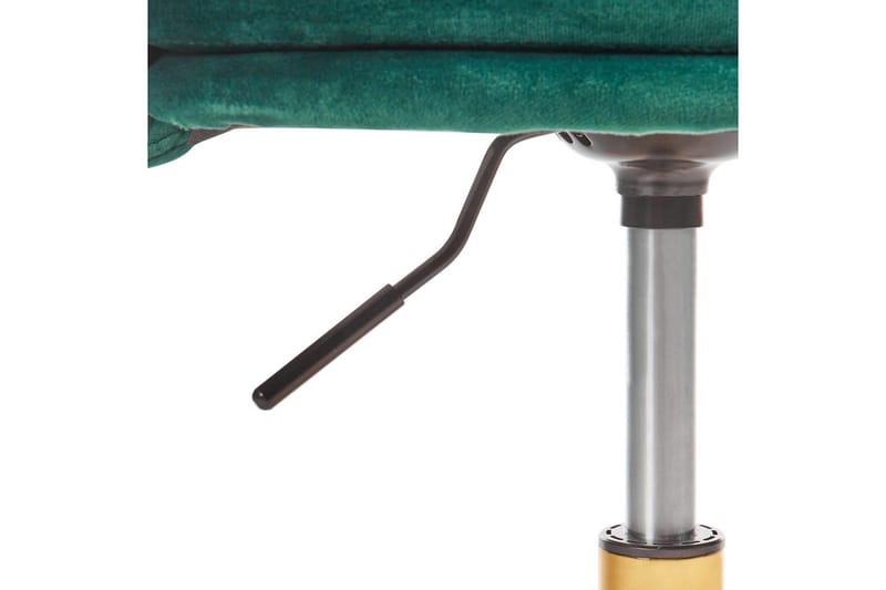 Kontorstol Monticello Grøn/guld/sort - Grøn/guld/sort - Møbler - Stole & lænestole - Kontorstole & skrivebordsstole