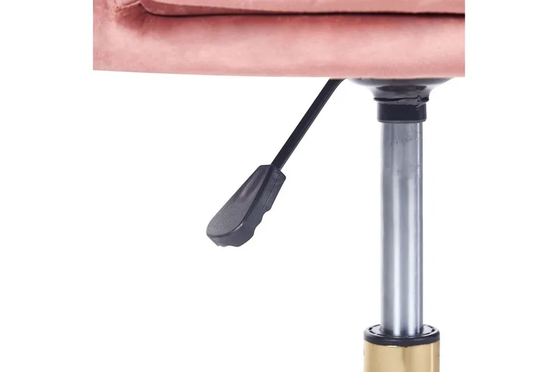 Kontorstol Monticello Rosa/guld/sort - Rosa/guld/sort - Møbler - Stole & lænestole - Kontorstole & skrivebordsstole