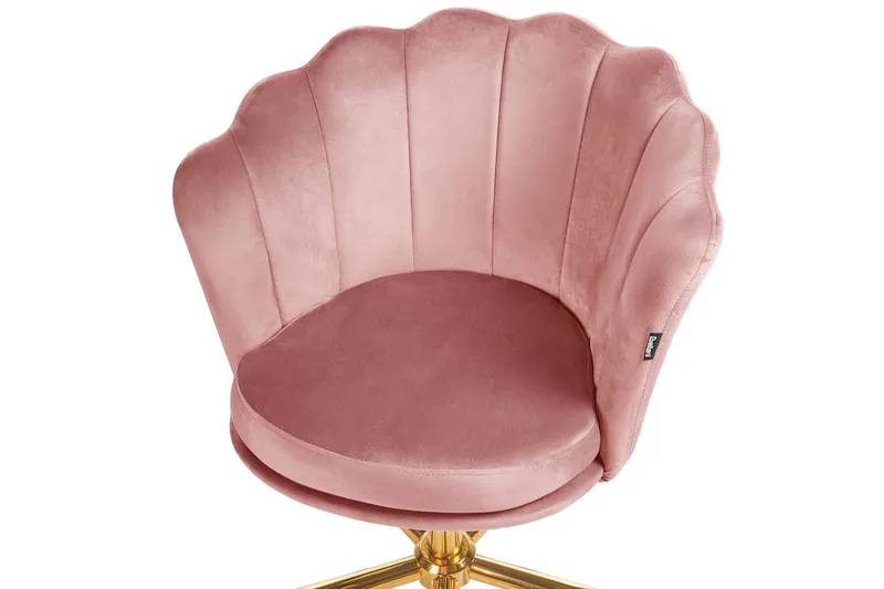 Kontorstol Monticello Rosa/guld/sort - Rosa/guld/sort - Møbler - Stole & lænestole - Kontorstole & skrivebordsstole