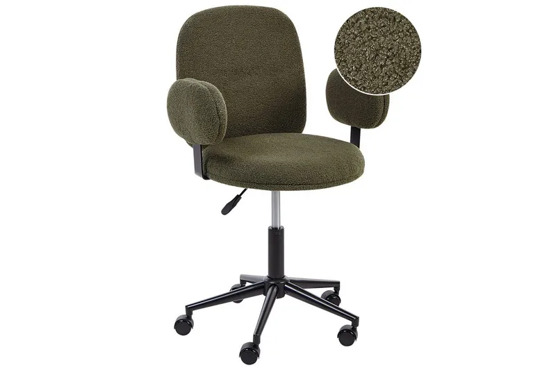 Kontorstol Moraga Grøn/sort - Grøn/sort - Møbler - Stole & lænestole - Kontorstole & skrivebordsstole