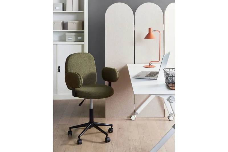 Kontorstol Moraga Grøn/sort - Grøn/sort - Møbler - Stole & lænestole - Kontorstole & skrivebordsstole