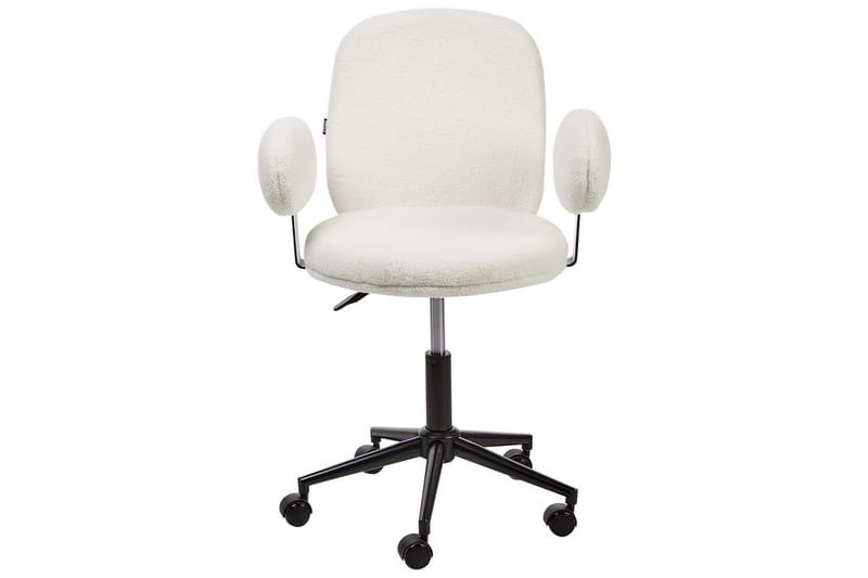 Kontorstol Moraga Hvid/Sort - Hvid/Sort - Møbler - Stole & lænestole - Kontorstole & skrivebordsstole