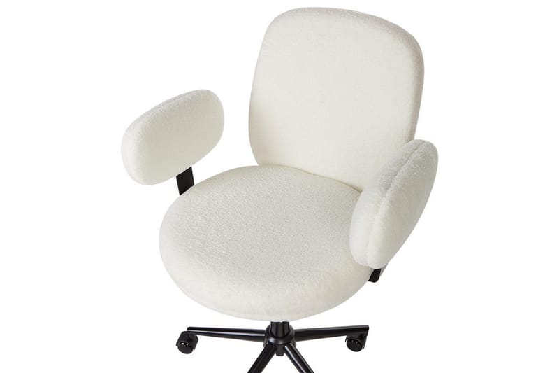 Kontorstol Moraga Hvid/Sort - Hvid/Sort - Møbler - Stole & lænestole - Kontorstole & skrivebordsstole