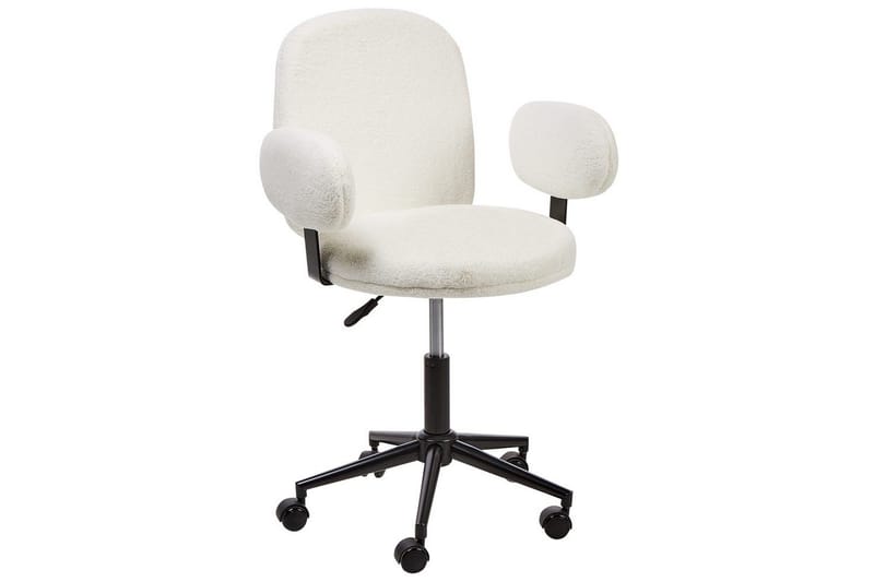 Kontorstol Moraga Hvid/Sort - Hvid/Sort - Møbler - Stole & lænestole - Kontorstole & skrivebordsstole