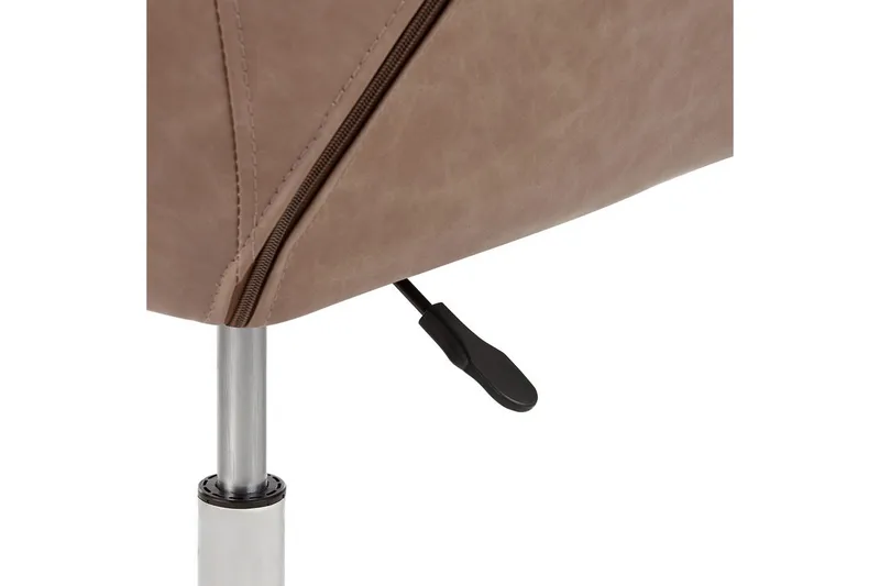 Kontorstol Newdale Lys brun - Lys brun - Møbler - Stole & lænestole - Kontorstole & skrivebordsstole