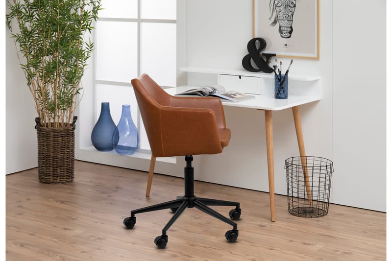 Nora skrivebordsstol - Brun - Kontorstole & skrivebordsstole