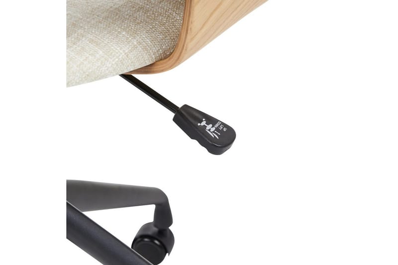 Kontorstol Novato - Lyst træ, beige - Møbler - Stole & lænestole - Kontorstole & skrivebordsstole