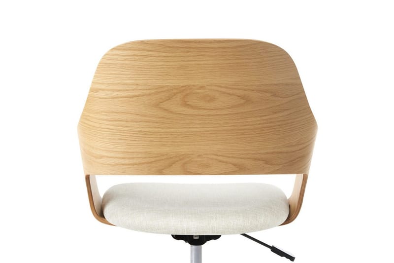 Kontorstol Novato - Lyst træ, beige - Møbler - Stole & lænestole - Kontorstole & skrivebordsstole