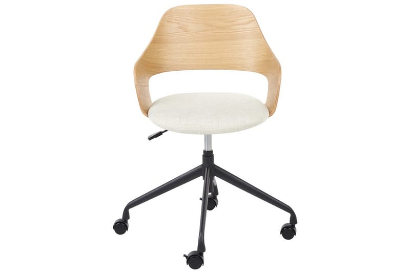 Kontorstol Novato - Lyst træ, beige - Møbler - Stole & lænestole - Kontorstole & skrivebordsstole
