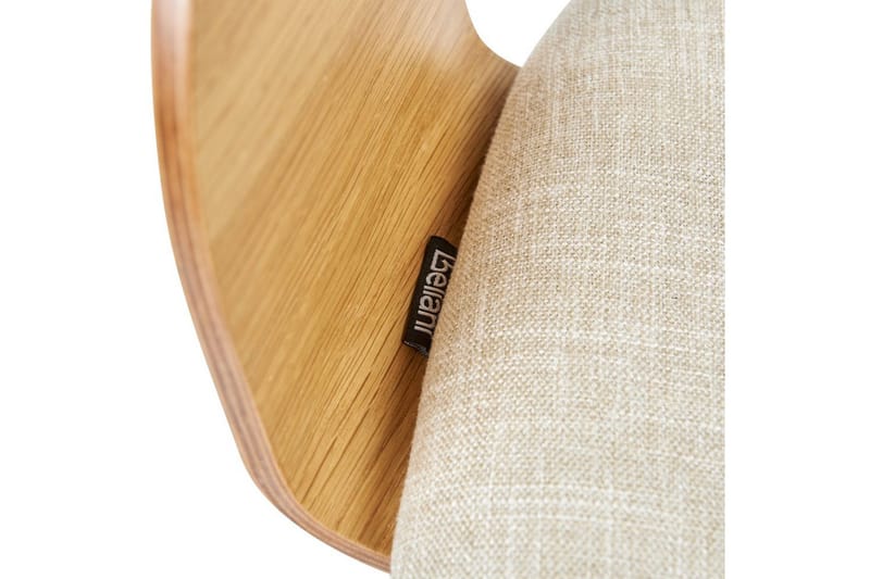 Kontorstol Novato - Lyst træ, beige - Møbler - Stole & lænestole - Kontorstole & skrivebordsstole