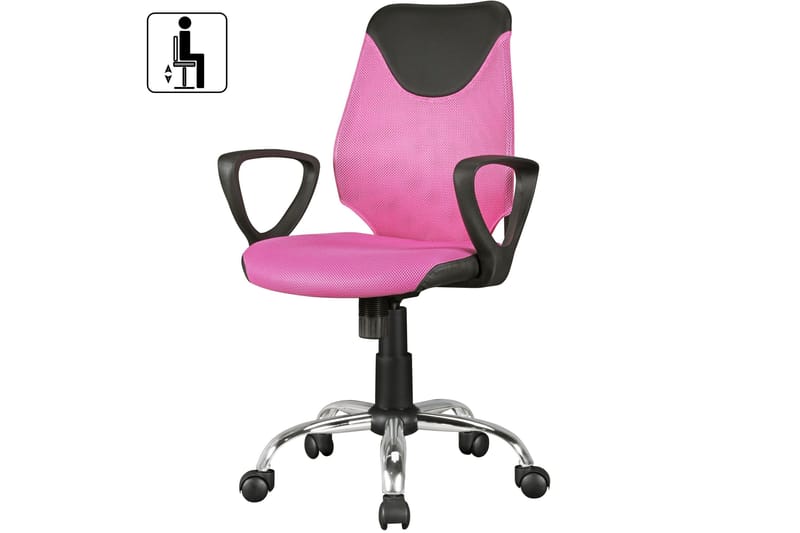 Poormon skrivebordsstol til børn - Lyserød - Møbler - Børnemøbler - Børnestol - Skrivebordsstole børn