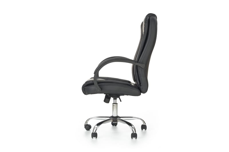 Relax Kontorstol Kunstlæder - Sort - Møbler - Stole & lænestole - Kontorstole & skrivebordsstole