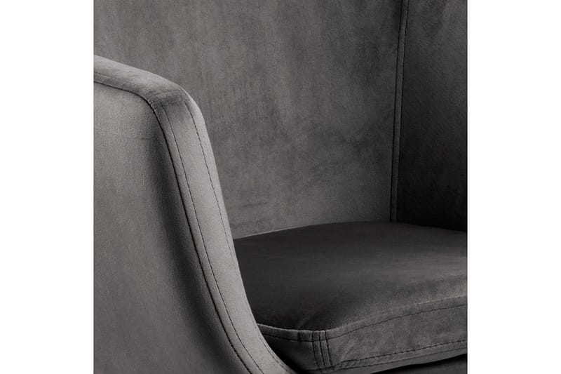 Samlar Kontorstol VIC-stof - Mørkegrå/Sort - Møbler - Stole & lænestole - Kontorstole & skrivebordsstole