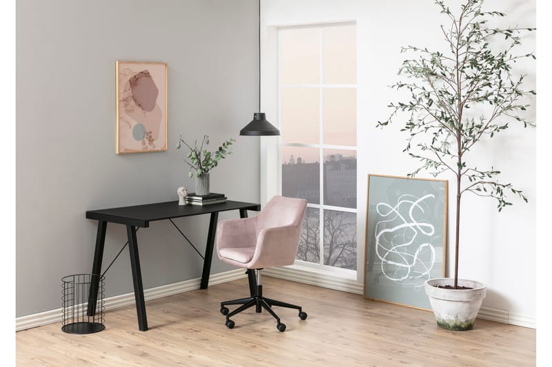 Samlar Kontorstol VIC-stof - Rød/Sort - Møbler - Stole & lænestole - Kontorstole & skrivebordsstole