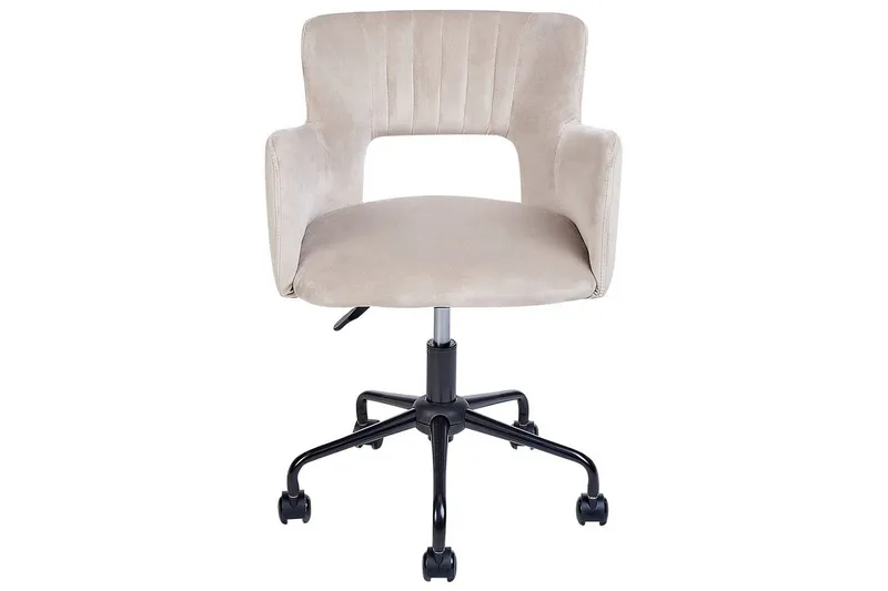 Kontorstol Sanilac Beige/grå/sort - Beige/grå/sort - Møbler - Stole & lænestole - Kontorstole & skrivebordsstole