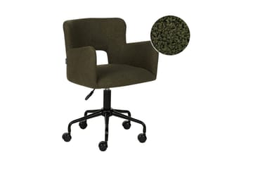 Kontorstol Sanilac Grøn/sort