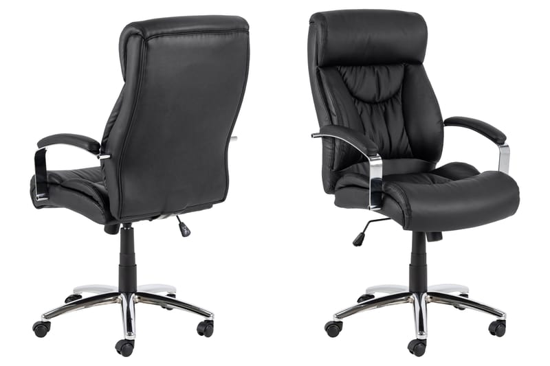 Sarama Kontorstol Højdejusterbar, Sort