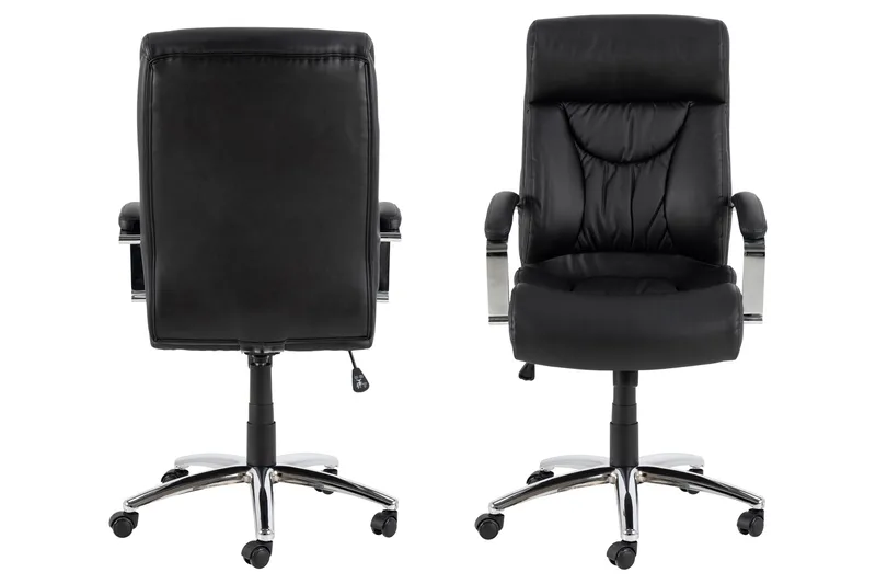 Sarama Kontorstol Højdejusterbar - Sort - Møbler - Stole & lænestole - Kontorstole & skrivebordsstole