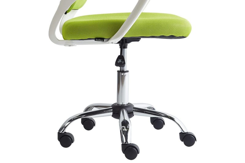 Kontorstol Solid - Grøn, sølv, hvid, Grøn, Sølv, Hvid - Møbler - Stole & lænestole - Kontorstole & skrivebordsstole