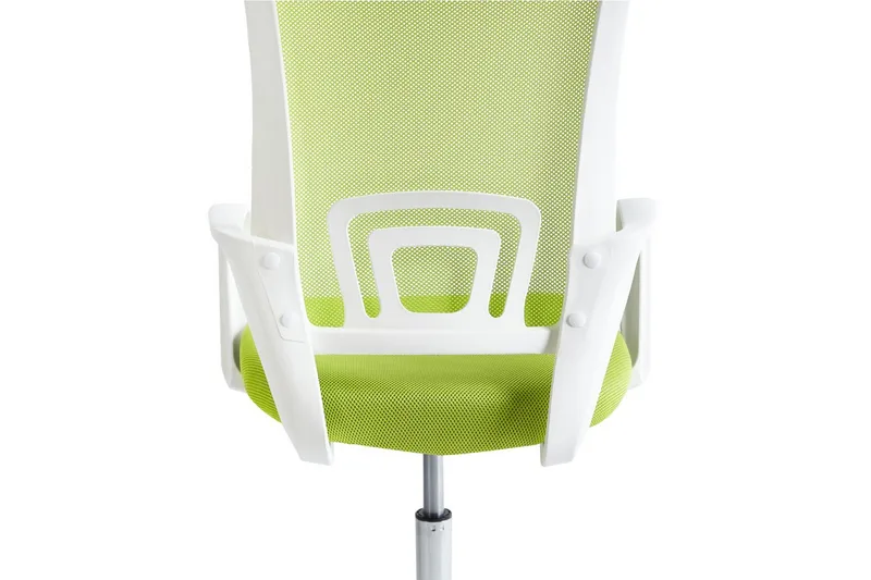 Kontorstol Solid - Grøn, sølv, hvid, Grøn, Sølv, Hvid - Møbler - Stole & lænestole - Kontorstole & skrivebordsstole